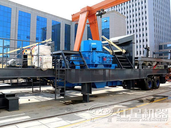 移動式制砂機(jī)一體式成品大圖欣賞